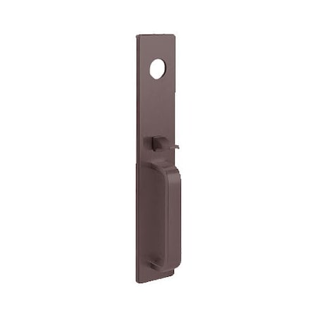 Dorma Thumbpiece Trim, Classroom Function, Key Locks or Unlocks Lever, Schlage C Keyway, 613 Dark Bronze HRT05-613